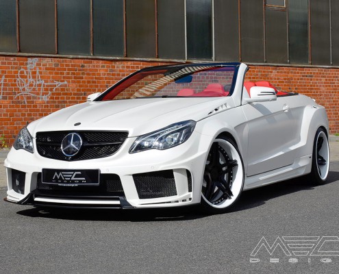 C207 A207 Mercedes Tuning AMG Bodykit Felgen Auspuff Spurverbreiterung Carbon