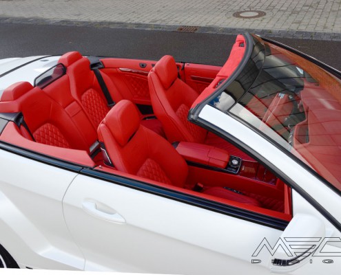 C207 A207 Mercedes Tuning AMG Interior Carbon Leather