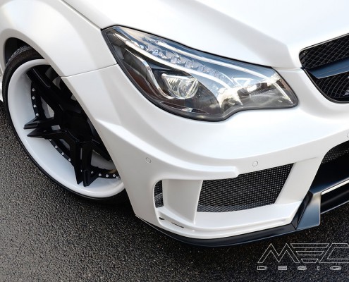 C207 A207 Mercedes Tuning AMG Bodykit Felgen Auspuff Spurverbreiterung Carbon