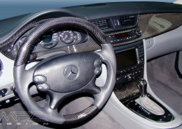 W219 CLS Mercedes Tuning AMG Interior Carbon Leather