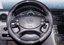 W219 CLS Mercedes Tuning AMG Interior Carbon Leather
