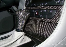 W219 CLS Mercedes Tuning AMG Interior Carbon Leather