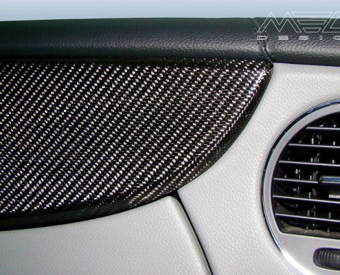 W219 CLS Mercedes Tuning AMG Interior Carbon Leather