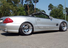 R230 SL Roadster Mercedes Tuning AMG Bodykit Wheels Exhaust Spacer Carbon