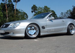R230 SL Roadster Mercedes Tuning AMG Bodykit Wheels Exhaust Spacer Carbon