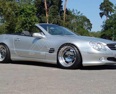 R230 SL Roadster Mercedes Tuning AMG Bodykit Wheels Exhaust Spacer Carbon