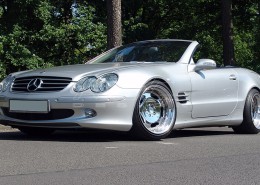 R230 SL Roadster Mercedes Tuning AMG Bodykit Wheels Exhaust Spacer Carbon