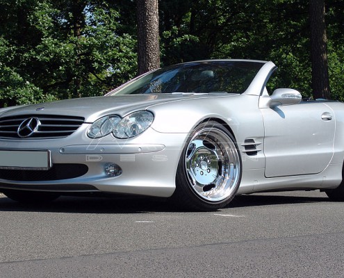 R230 SL Roadster Mercedes Tuning AMG Bodykit Wheels Exhaust Spacer Carbon