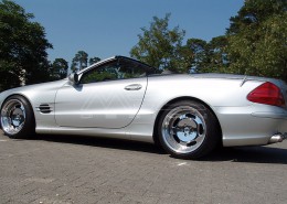 R230 SL Roadster Mercedes Tuning AMG Bodykit Wheels Exhaust Spacer Carbon