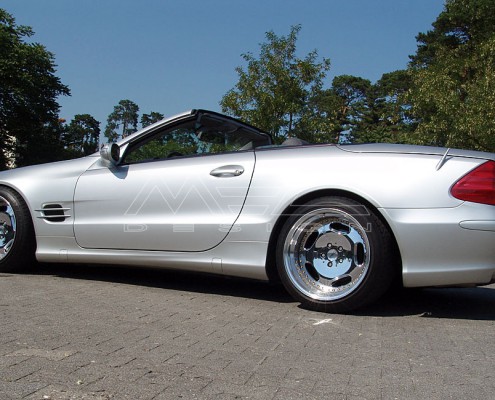 R230 SL Roadster Mercedes Tuning AMG Bodykit Wheels Exhaust Spacer Carbon