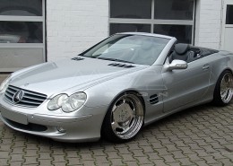 R230 SL Roadster Mercedes Tuning AMG Bodykit Wheels Exhaust Spacer Carbon