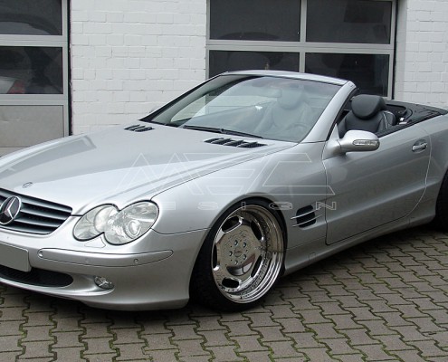 R230 SL Roadster Mercedes Tuning AMG Bodykit Wheels Exhaust Spacer Carbon