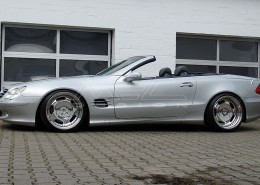 R230 SL Roadster Mercedes Tuning AMG Bodykit Wheels Exhaust Spacer Carbon