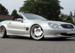 R230 SL Roadster Mercedes Tuning AMG Bodykit Wheels Exhaust Spacer Carbon