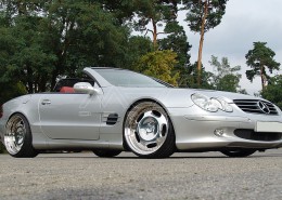 R230 SL Roadster Mercedes Tuning AMG Bodykit Wheels Exhaust Spacer Carbon