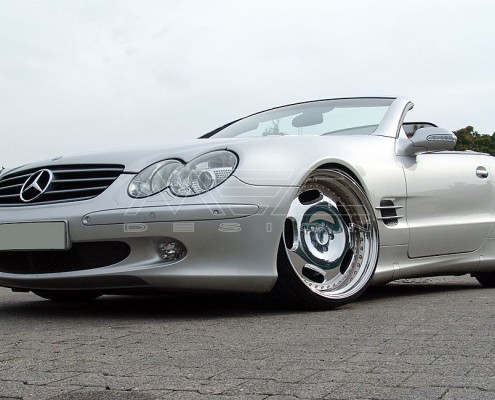 R230 SL Roadster Mercedes Tuning AMG Bodykit Wheels Exhaust Spacer Carbon