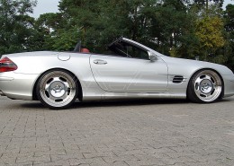 R230 SL Roadster Mercedes Tuning AMG Bodykit Wheels Exhaust Spacer Carbon