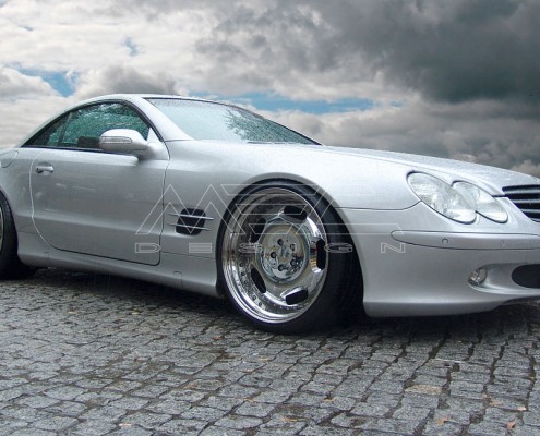 R230 SL Roadster Mercedes Tuning AMG Bodykit Wheels Exhaust Spacer Carbon