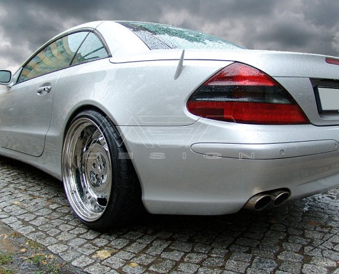 R230 SL Roadster Mercedes Tuning AMG Bodykit Wheels Exhaust Spacer Carbon