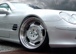 R230 SL Roadster Mercedes Tuning AMG Bodykit Wheels Exhaust Spacer Carbon