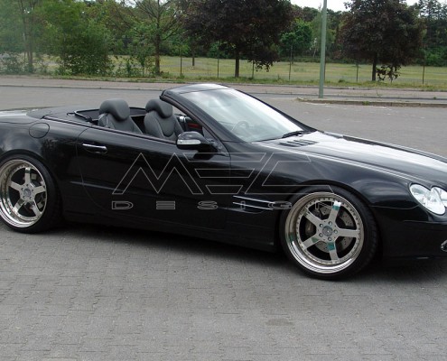 R230 SL Roadster Mercedes Tuning AMG Bodykit Wheels Exhaust Spacer Carbon