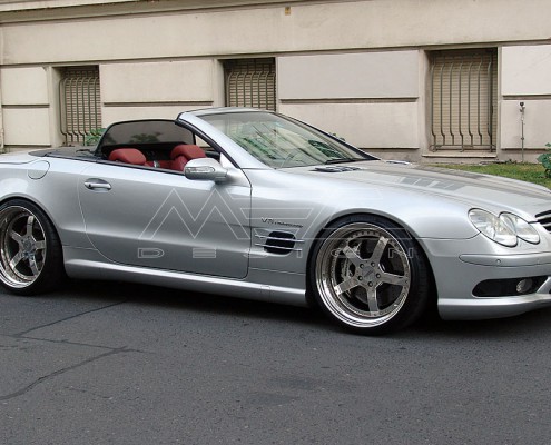 R230 SL Roadster Mercedes Tuning AMG Bodykit Wheels Exhaust Spacer Carbon