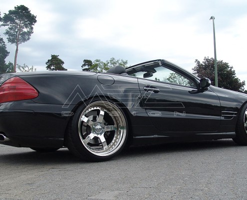 R230 SL Roadster Mercedes Tuning AMG Bodykit Wheels Exhaust Spacer Carbon