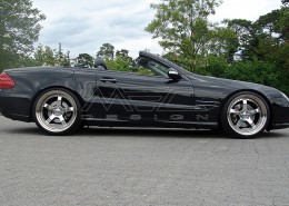 R230 SL Roadster Mercedes Tuning AMG Bodykit Wheels Exhaust Spacer Carbon