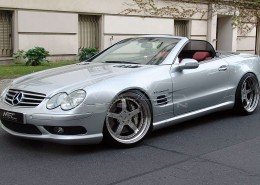 R230 SL Roadster Mercedes Tuning AMG Bodykit Wheels Exhaust Spacer Carbon