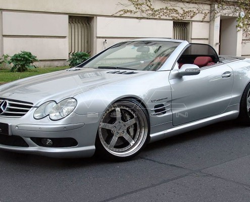R230 SL Roadster Mercedes Tuning AMG Bodykit Wheels Exhaust Spacer Carbon