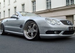R230 SL Roadster Mercedes Tuning AMG Bodykit Wheels Exhaust Spacer Carbon
