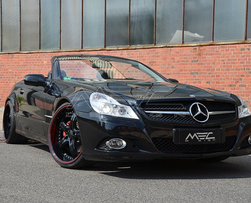R230 SL Roadster Mercedes Tuning AMG Bodykit Wheels Exhaust Spacer Carbon