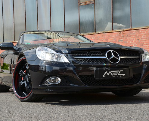 R230 SL Roadster Mercedes Tuning AMG Bodykit Wheels Exhaust Spacer Carbon