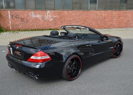R230 SL Roadster Mercedes Tuning AMG Bodykit Wheels Exhaust Spacer Carbon