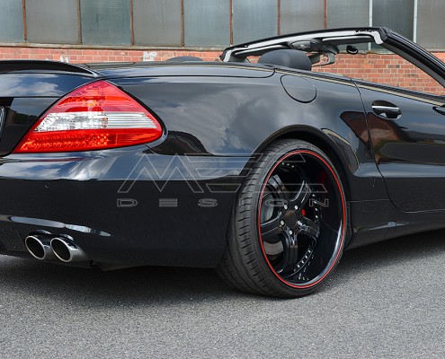 R230 SL Roadster Mercedes Tuning AMG Bodykit Wheels Exhaust Spacer Carbon