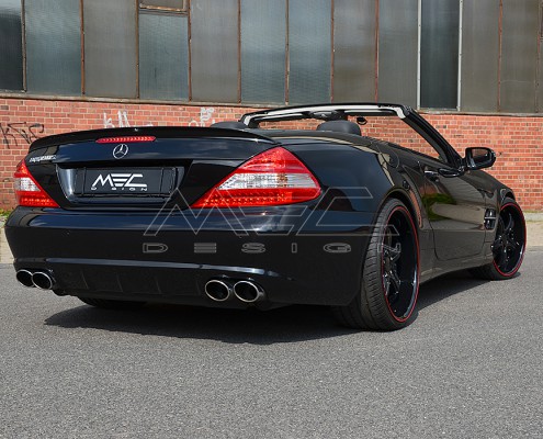 R230 SL Roadster Mercedes Tuning AMG Bodykit Wheels Exhaust Spacer Carbon
