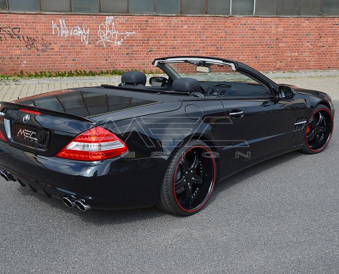 R230 SL Roadster Mercedes Tuning AMG Bodykit Wheels Exhaust Spacer Carbon