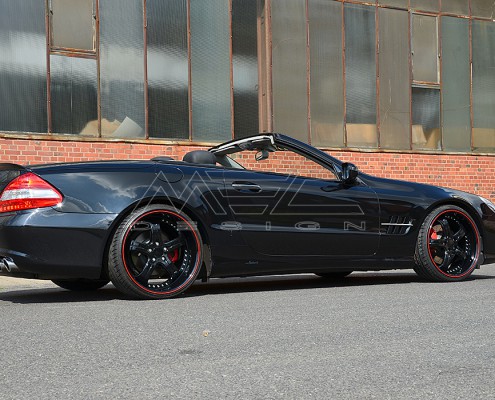 R230 SL Roadster Mercedes Tuning AMG Bodykit Wheels Exhaust Spacer Carbon