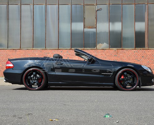R230 SL Roadster Mercedes Tuning AMG Bodykit Wheels Exhaust Spacer Carbon