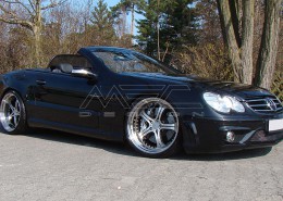 R230 SL Roadster Mercedes Tuning AMG Bodykit Wheels Exhaust Spacer Carbon