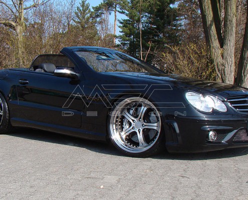 R230 SL Roadster Mercedes Tuning AMG Bodykit Wheels Exhaust Spacer Carbon