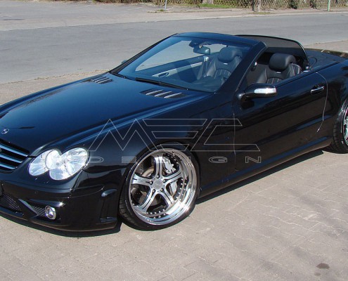 R230 SL Roadster Mercedes Tuning AMG Bodykit Wheels Exhaust Spacer Carbon