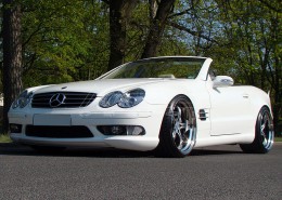 R230 SL Roadster Mercedes Tuning AMG Bodykit Wheels Exhaust Spacer Carbon