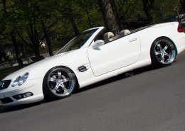 R230 SL Roadster Mercedes Tuning AMG Bodykit Wheels Exhaust Spacer Carbon