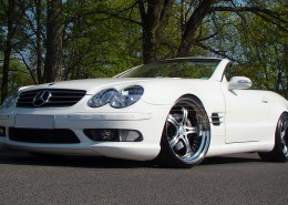 R230 SL Roadster Mercedes Tuning AMG Bodykit Wheels Exhaust Spacer Carbon