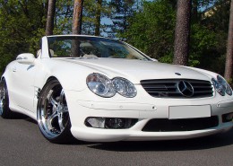 R230 SL Roadster Mercedes Tuning AMG Bodykit Wheels Exhaust Spacer Carbon