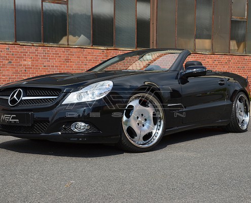 R230 SL Roadster Mercedes Tuning AMG Bodykit Wheels Exhaust Spacer Carbon