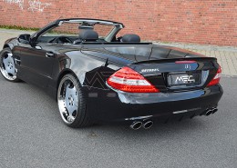 R230 SL Roadster Mercedes Tuning AMG Bodykit Wheels Exhaust Spacer Carbon