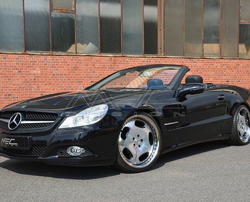 R230 SL Roadster Mercedes Tuning AMG Bodykit Wheels Exhaust Spacer Carbon
