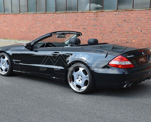 R230 SL Roadster Mercedes Tuning AMG Bodykit Wheels Exhaust Spacer Carbon